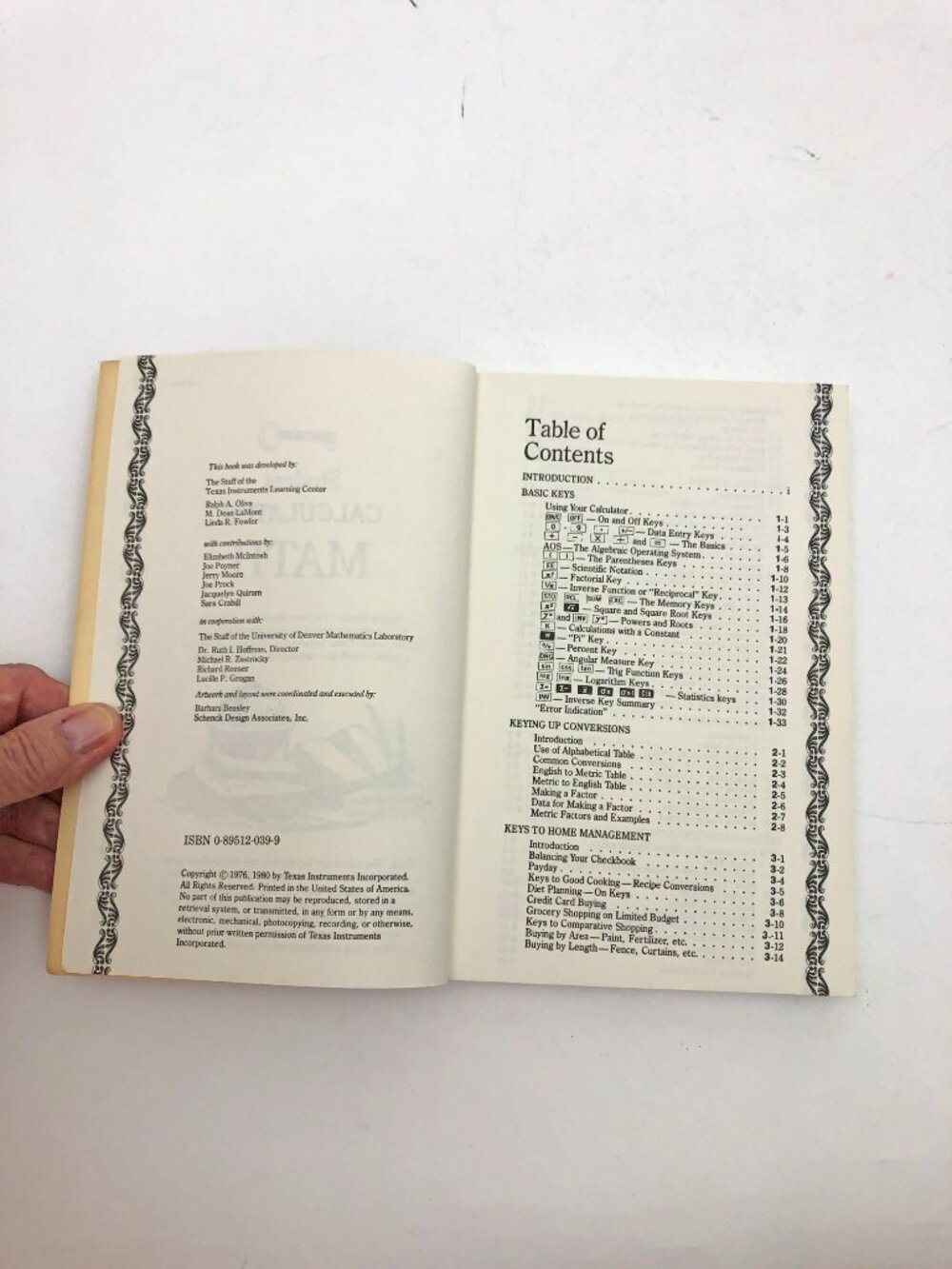 Student Calculator Math Book TI-35 Scientific Calculator Texas Instruments 1980 - Picture 6 of 9